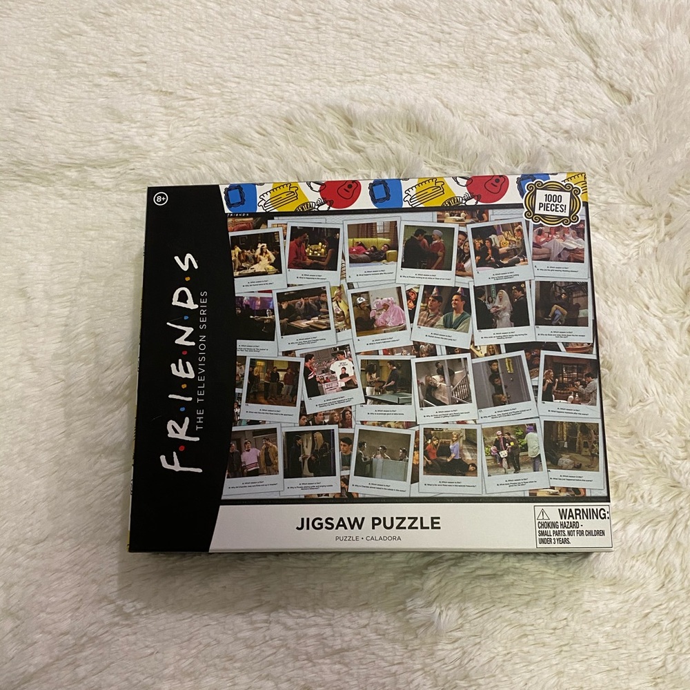 Friends Trivia 1000 Piece Jigsaw Puzzle